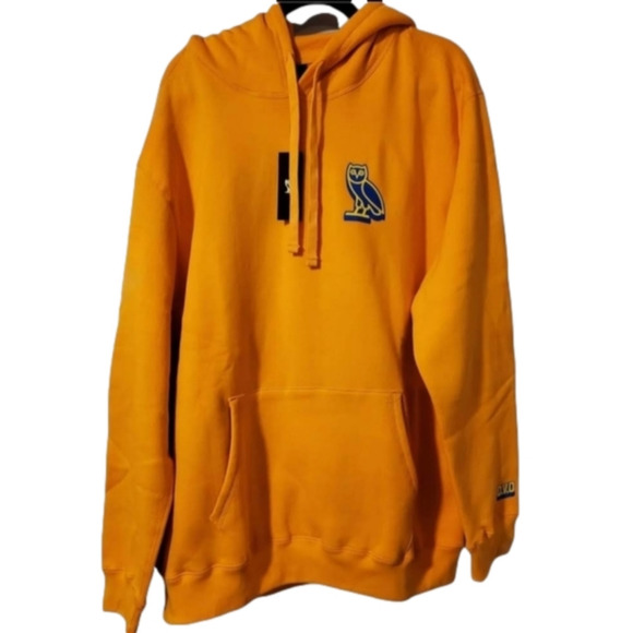 OVO Other - OVO - Orange "Knockout" Hoodie - Sz XXL